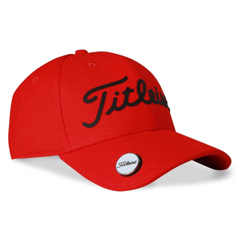 Red Titleist Logo - Titleist Red Cap