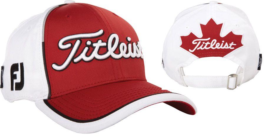 Red Titleist Logo - Titleist Canada Day Hat Sweeps!
