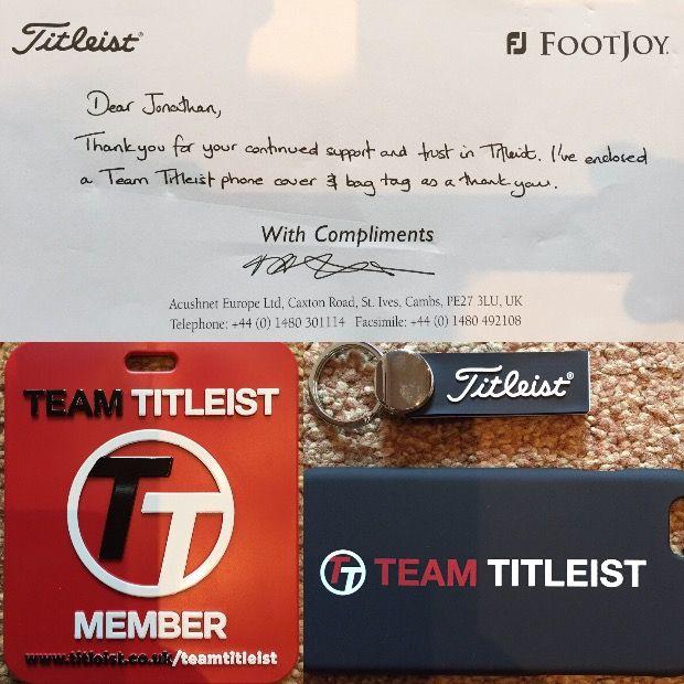 Red Titleist Logo - Team Titleist Gear