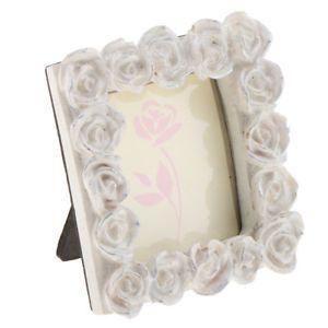 Flower Frames Rustic Logo - Rustic Rose Flower Photo Frame Picture Frame Wedding Table Number ...