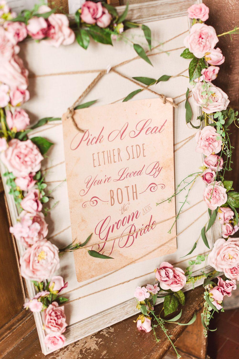 Flower Frames Rustic Logo - FOR HIRE — Paper Lace Invites