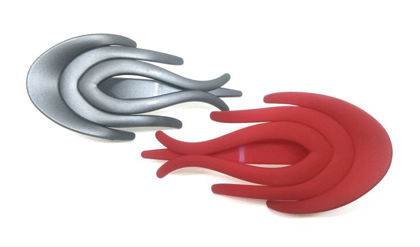 Bun With Red W Logo - Khubsurat Hair Juda Clutcher / Hair Juda Claw Clip, Set of 2 Pieces