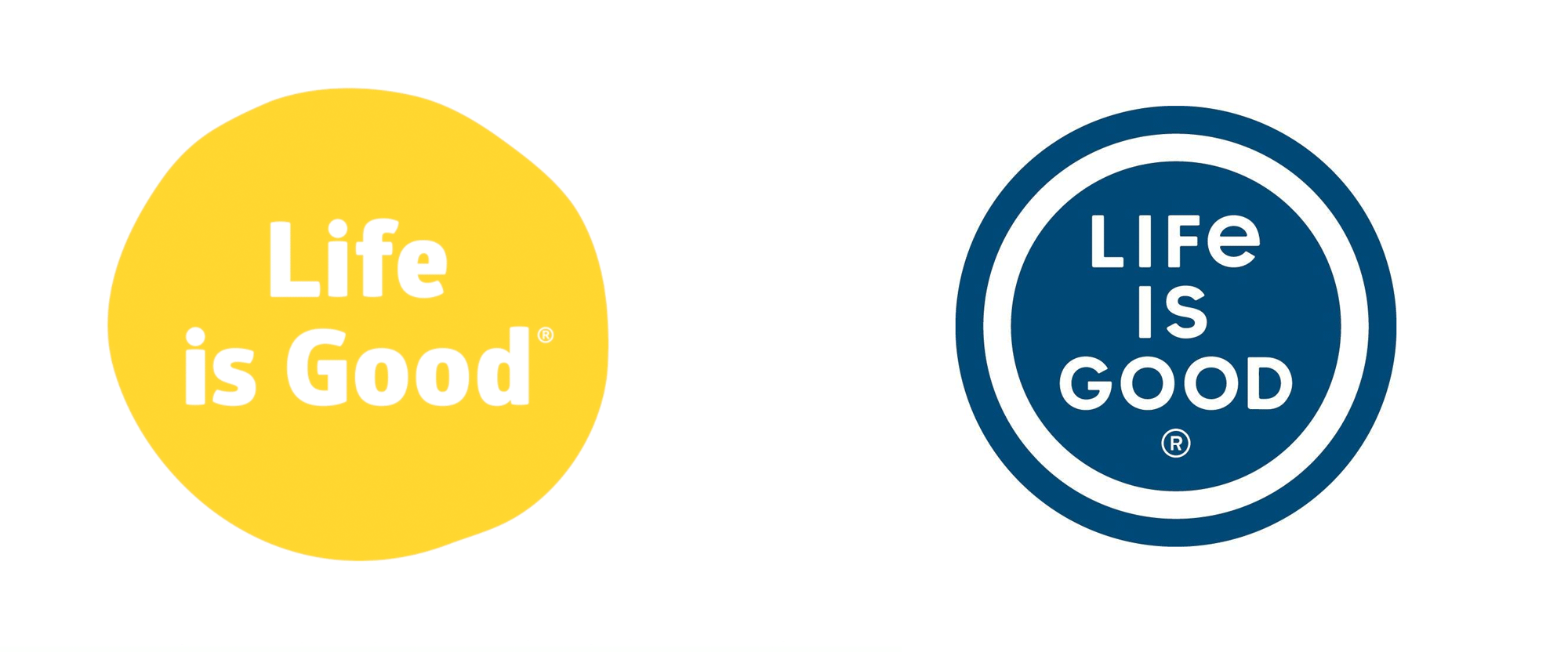 Good Yellow Logo - Brand New: New Logo for Life is Good