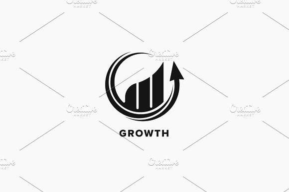 Growth Logo - Growth Logo Template ~ Logo Templates ~ Creative Market