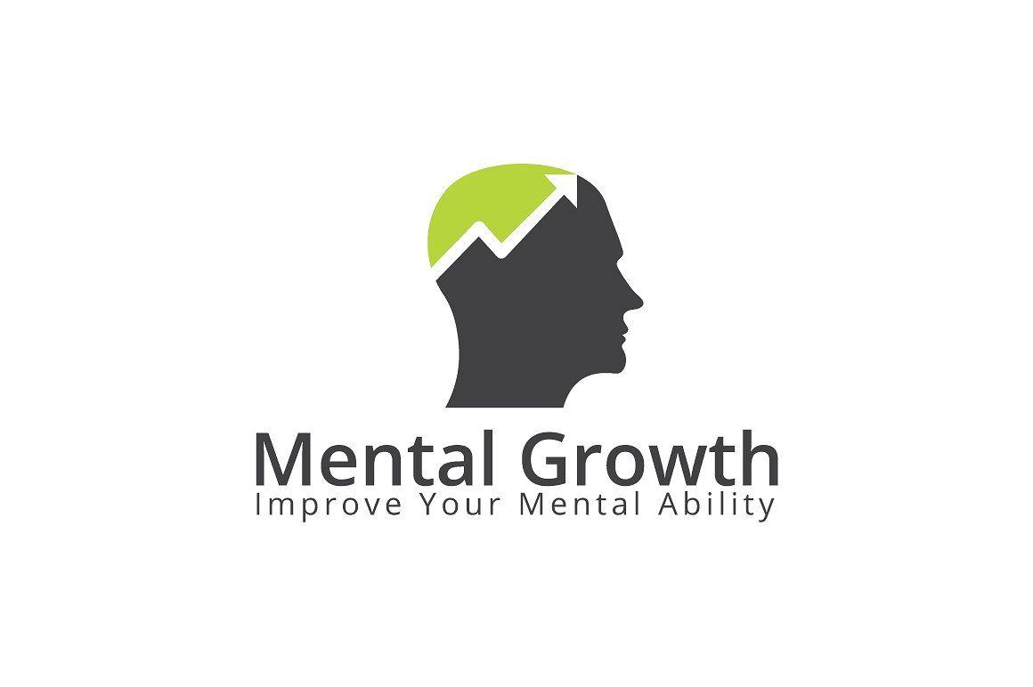 Growth Logo - Mental Growth Logo Template ~ Logo Templates ~ Creative Market