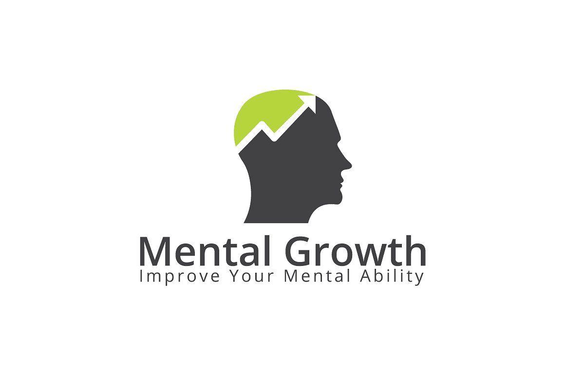 Growth Logo - Mental Growth Logo Template Logo Templates Creative Market