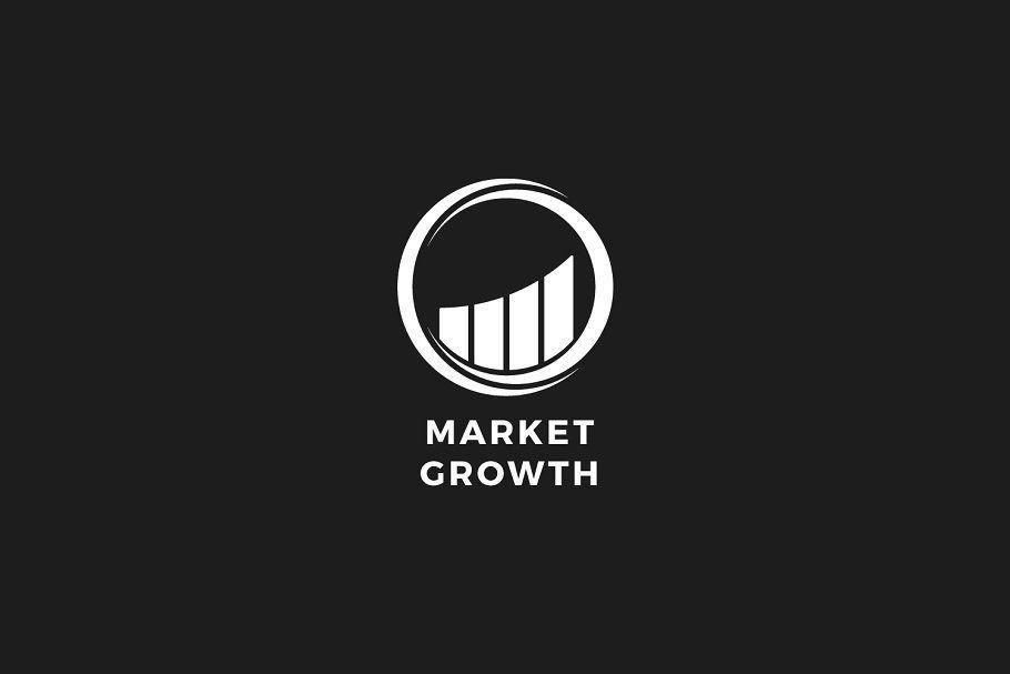 Growth Logo - Market Growth Logo Template #Growth#Market#Logo#Templates | Logos ...