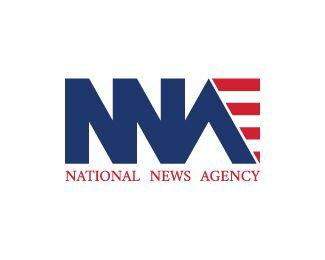 News Agency Logo - NNA Logo design - A simple clean monogram logo for a news agency ...