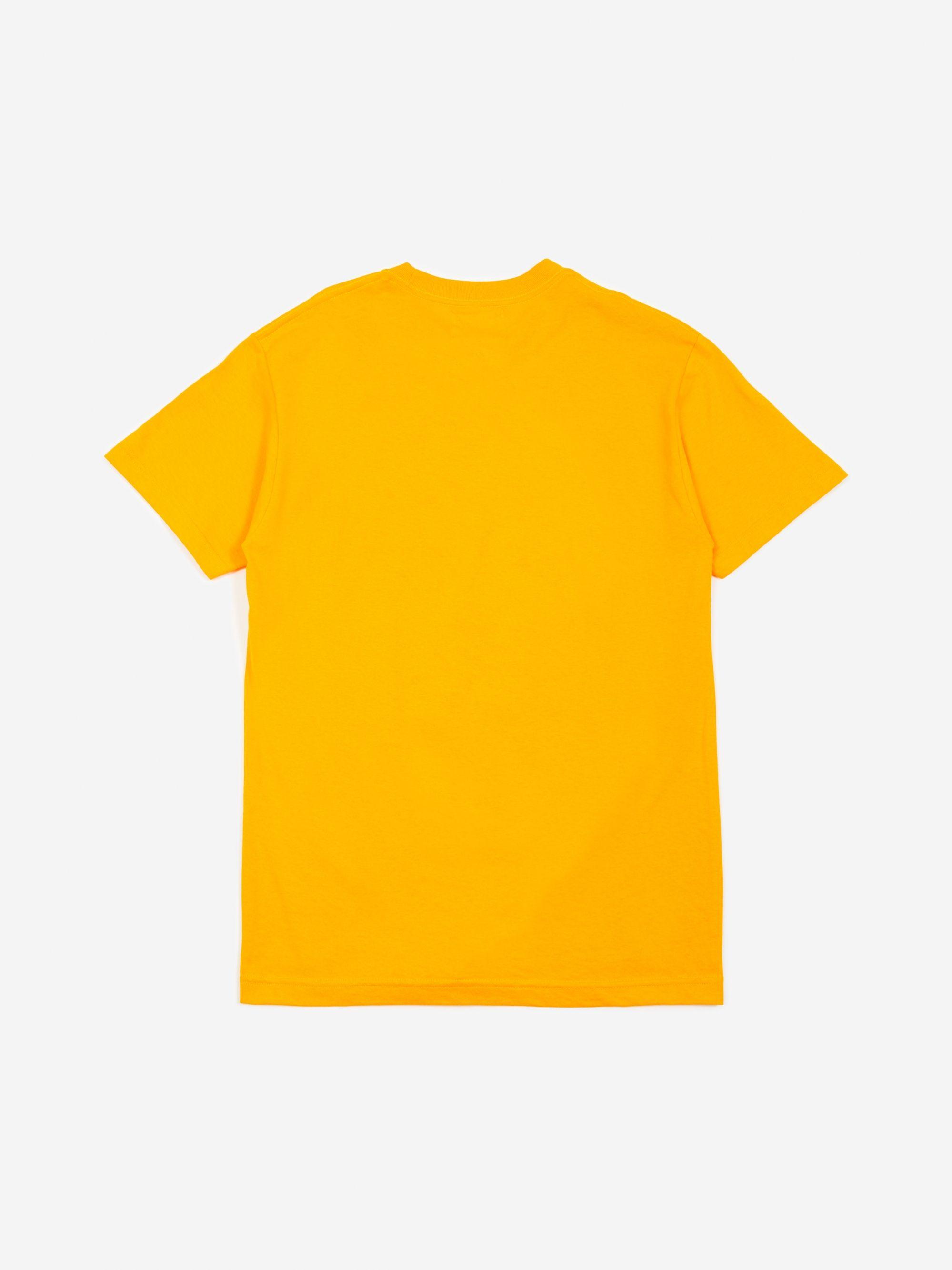 Good Yellow Logo - Awake NY Split Patch Logo T Shirt