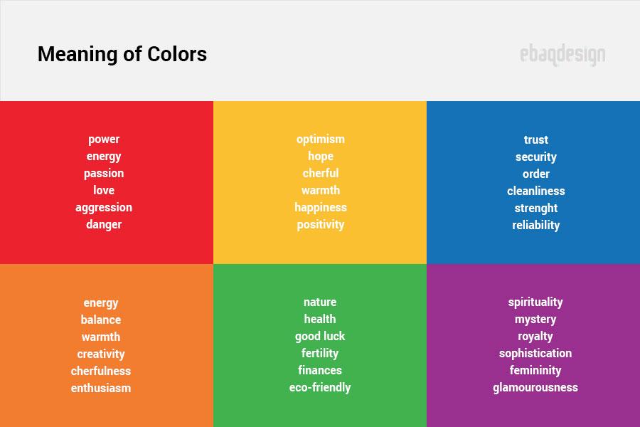 Good Yellow Logo - Logo Color Meanings - What Does The Color Mean in Logo Design?