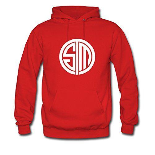 Red TSM Logo - LOL Cool TSM Logo Custom Men's Hoody Hoodie Hooded Sweatshirt ...