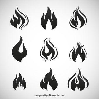 Black Fire Logo - Fire Vectors, Photos and PSD files | Free Download