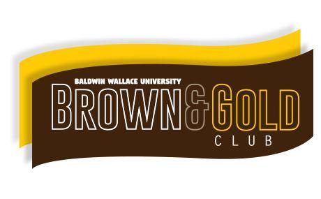 Brown and Yellow Logo - Baldwin Wallace athletics alumni unite under Brown & Gold Club banner