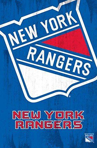 NY Rangers Logo - N.Y. Rangers - Logo Laminated Poster Print (60.96 x 91.44 cm ...
