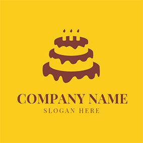 Brown and Yellow Logo - Free Candle Logo Designs. DesignEvo Logo Maker