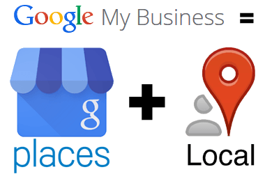 New Google Places Logo - Google My Business = Google Places and Google+ Local