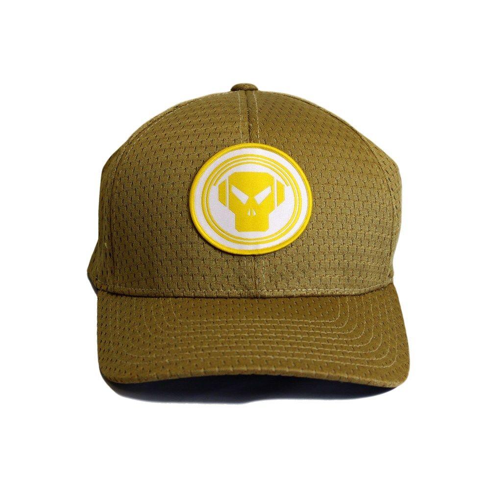 Brown and Yellow Logo - Metalheadz Flexfit Cap [Gold w / Yellow Logo]