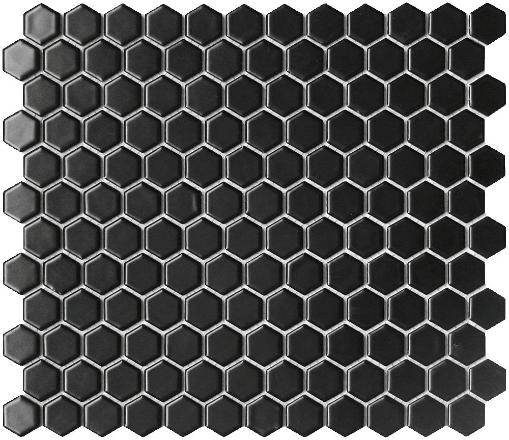 Black and White Hex Logo - Luxe Hexagon - Porcelain and Ceramic Gallery - Arizona Tile