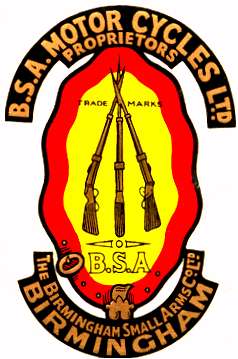 BSA Motorcycle Logo - BSA Motorcycle History