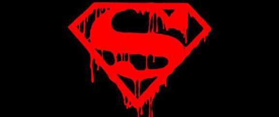 Bleeding Superman Logo - DC Digs into the Past for FINAL DAYS OF SUPERMAN Iconic Bloody Logo