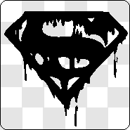 Bloody Superman Logo - Bloody Superman Logo Decal