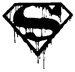 Bloody Superman Logo - Bloody Superman Logo decal for kevin goolsby Kevin Goolsby