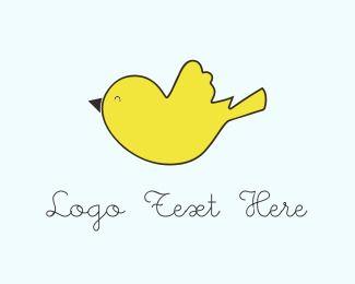 Yellow Bird Logo - Baby Logos. Create Your Own Baby Logo Design