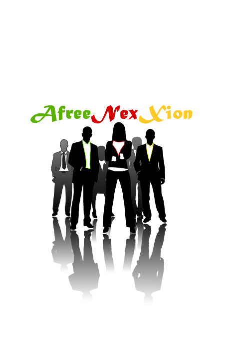 Business Team Logo - AfreeNeXxion Web and Digital Technology. Tech Business & Web Design