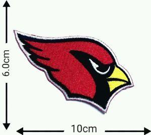 Cardinals Football Logo - Arizona Cardinals Football NFL Sport Patch Logo Embroidery Iron ...
