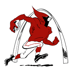 Cardinals Football Logo - St. Louis Cardinals (Football) Primary Logo. Sports Logo History