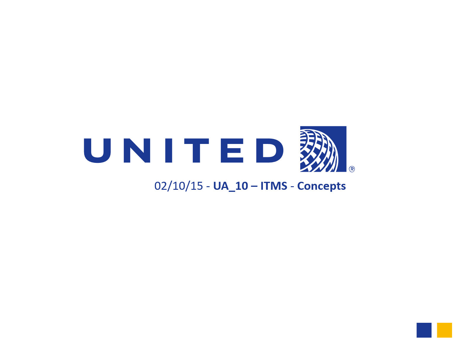 United Airways Logo - Peter Fitzsimons - Animation for United Airways