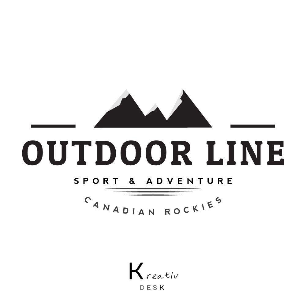 Mountain Apparel Logo - Mountain Logo. Outdoor Logo. Sport Logo. Apparel Logo. Nature | Etsy