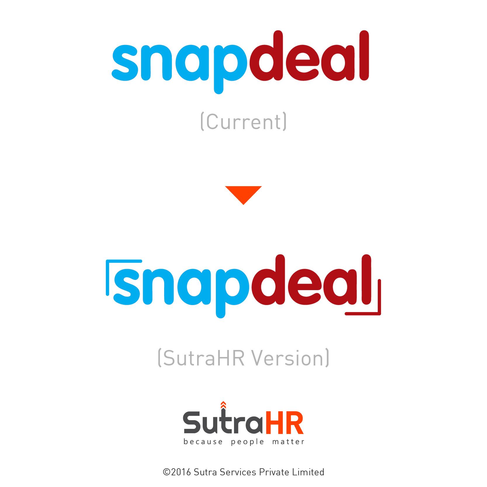 Snapdeal Logo - snapdeal startup logo redesigned | SutraHR