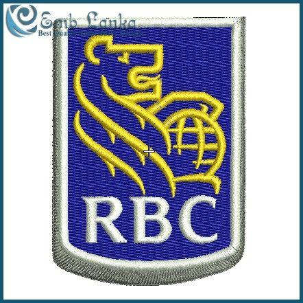RBC Logo - RBC Royal Bank Logo Embroidery Design