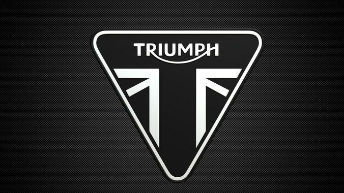 New Triumph Motorcycle Logo - Triumph Motorcycles logo 3D model | CGTrader