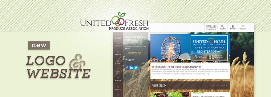 United Fresh Logo - United Fresh Unveils New Logo and Website | And Now U Know