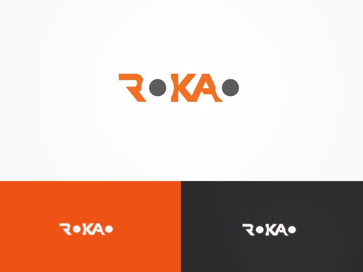 Orange Industry Logo - Industry Logo Design for Rokao by ArtSamurai. Design