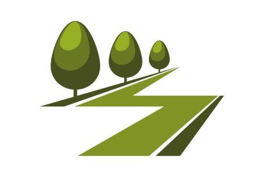 Park Logo - Green park logo vectors set 05 free download