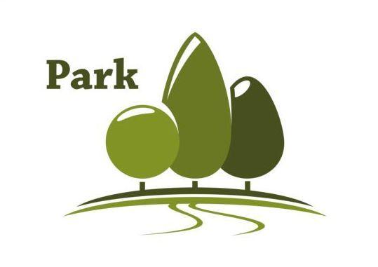 Park Logo - Green park logo vectors set 13 free download