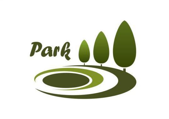 Park Logo - Green park logo vectors set 02 free download