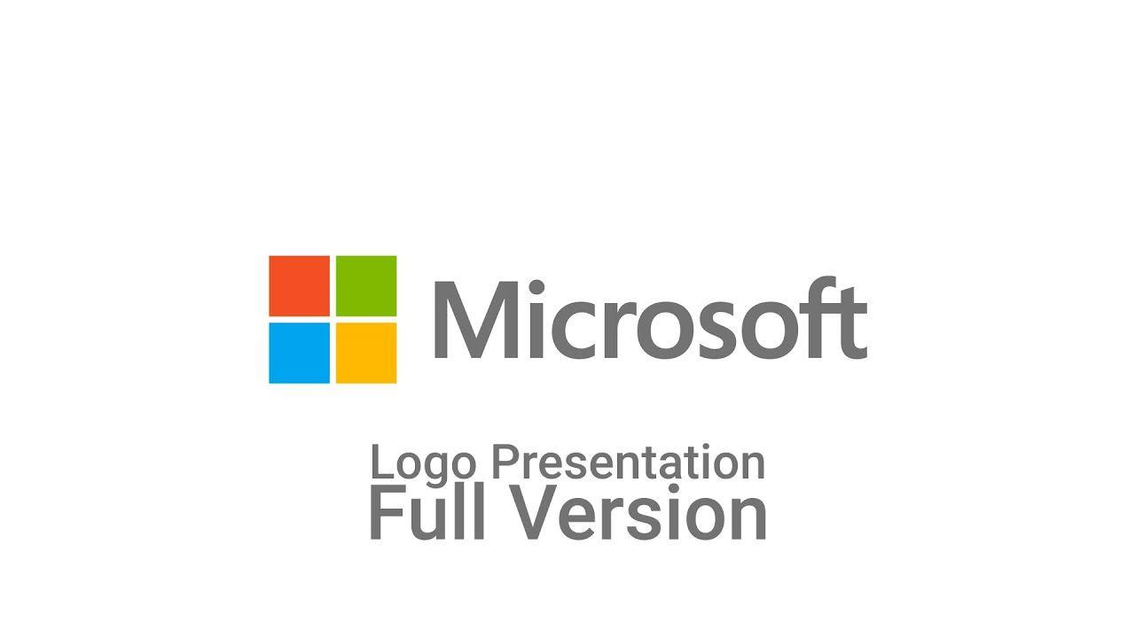 Full Microsoft Logo - Microsoft New Logo (full version) - YouTube