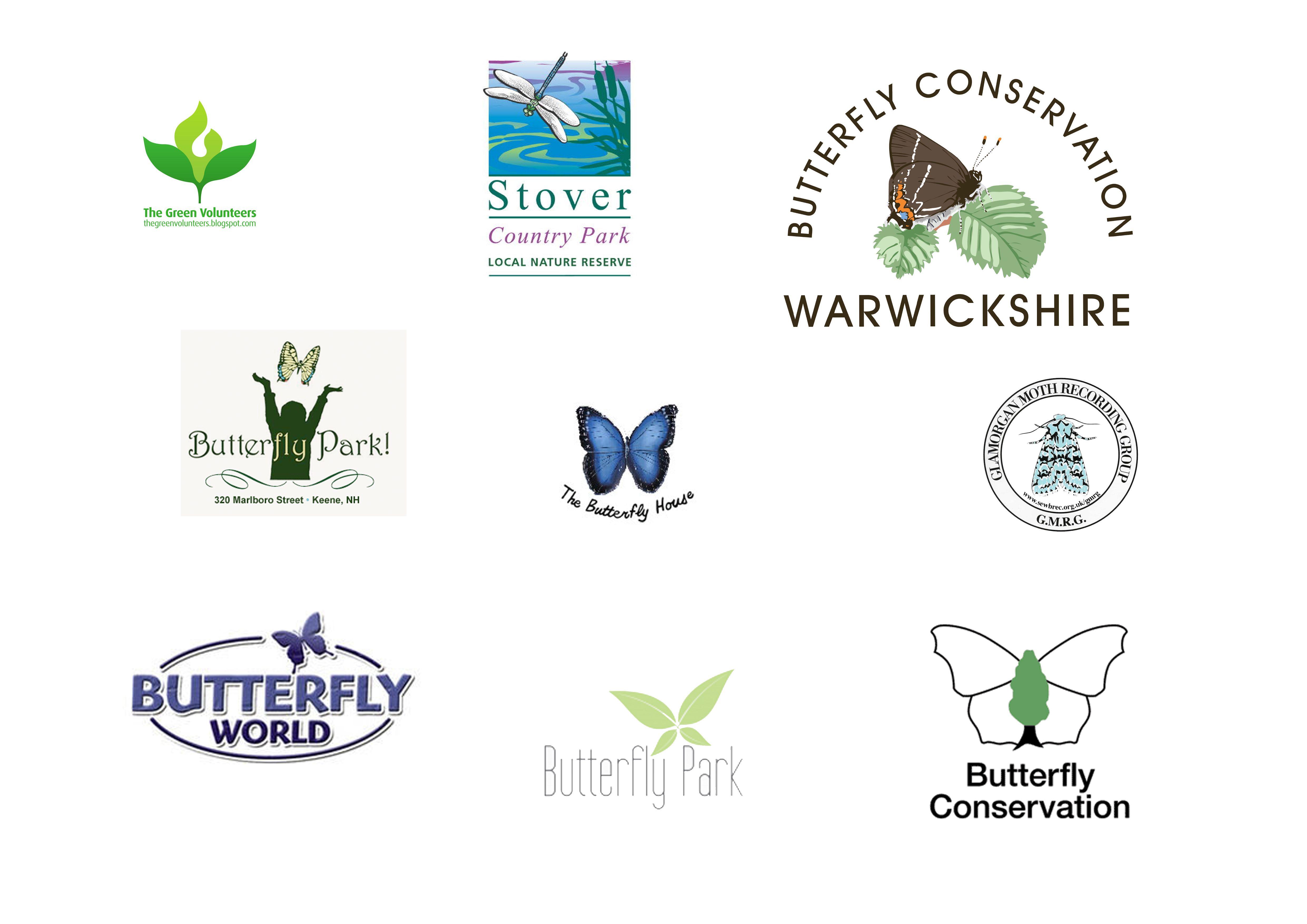Park Logo - Existing Butterfly Park logo research. Joel Wright- Insect Project