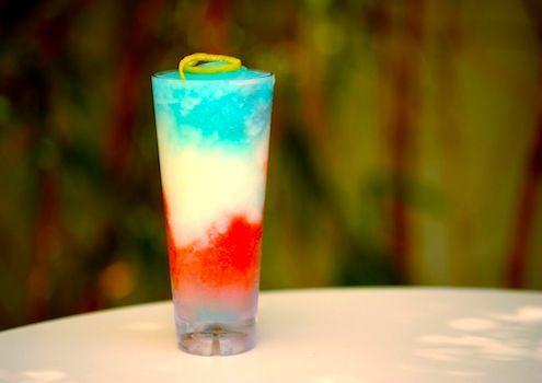 Red and Yellow Drink Logo - Celebrate 4th of July with Red, White and Blue Cocktails