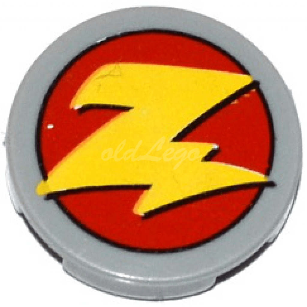 Zurg Z Logo - Lego 4150pb062: Tile, Round 2 x 2 with Yellow 'Z' (Zurg Logo) Print