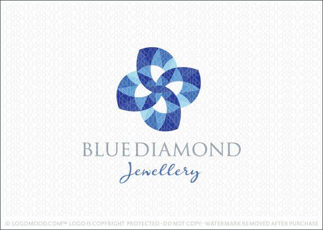 Blue Diamond Logo - Readymade Logos Blue Diamond