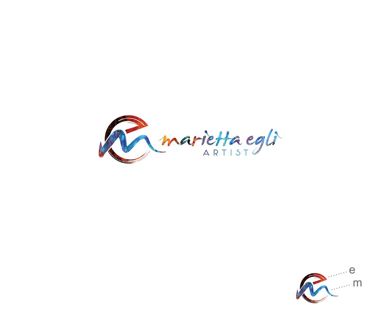 Marietta Company Logo - Modern, Playful Logo Design for Marietta Egli - Artist by hifilogo ...