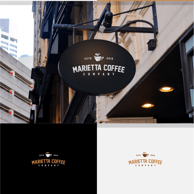 Marietta Company Logo - Coffee Company Creativity!. Logo design contest