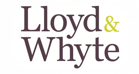 White Website Logo - loyd & White website logo