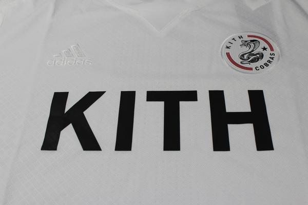 Kith Cobras Logo - Kith Cobras Soccer Jersey White – THE FIX