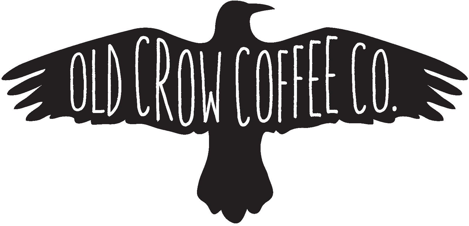 Old Crow Logo - Thanks! Crow Coffee Co